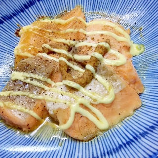 鮭のマヨマスタード焼き＋＋